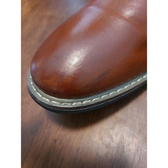 BRUNO MARC NEW YORK Brown Mens 10.5 Dress Shoes Oxford Prince-6 - Picture 10 of 11